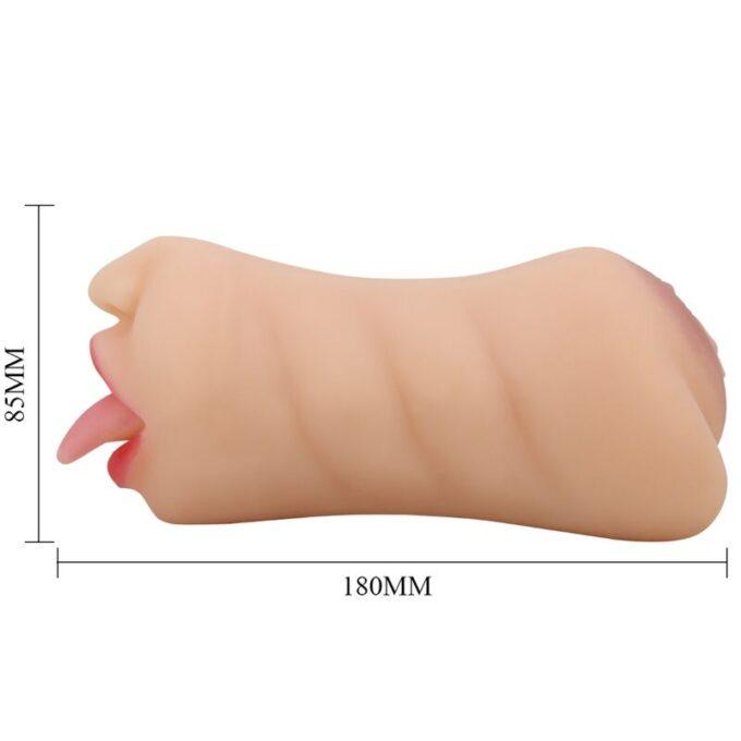 Crazy Bull - Sarah Vagina-shaped Mastubador Dual Entry