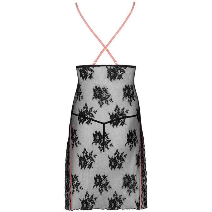 LIVCO CORSETTI FASHION - CAMISA KARONIN LC 90628 + CALCINHA PRETA L/XL