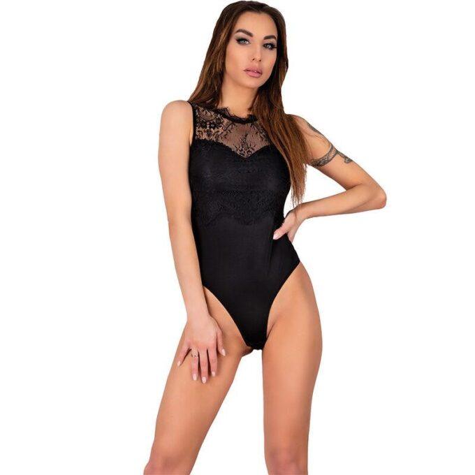 LIVCO CORSETTI FASHION - MUDIENIN LC 90654 BODY PRETO S/M