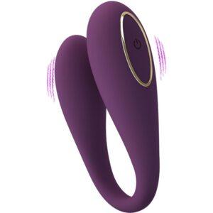 PRETTY LOVE - AUGUST VIBRADOR DE PRAZER DUPLO GLOBAL REMOTO