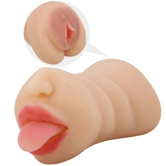 Crazy Bull - Sarah Vagina-shaped Mastubador Dual Entry
