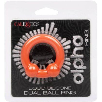 CALIFORNIA-EXOTICS-CALIFORNIA-EXOTICS-ALPHA-DUAL-BALL-RING-ORANGE-1