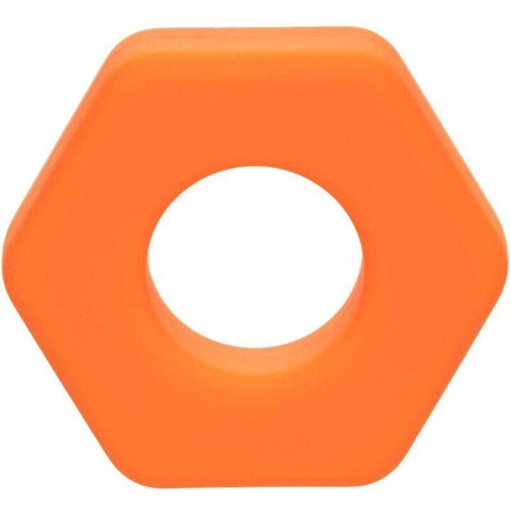 CALEXOTICS - ALPHA ANEL PROLONG SEXAGON LARANJA