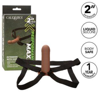 CALIFORNIA-EXOTICS-CALIFORNIA-EXOTICS-PERFORMANCE-MAXX-EXTENSION-WITH-HARNESS-BROWN-SKIN-1