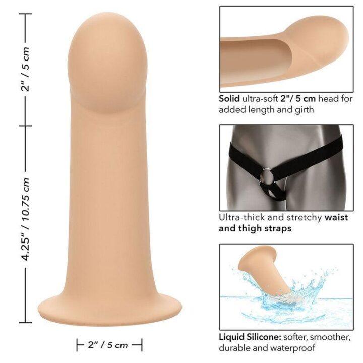 CALEXOTICS - EXTENSO PERFORMANCE MAXX COM ARNÊS PELE LEVE