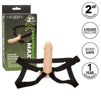 CALIFORNIA-EXOTICS-CALIFORNIA-EXOTICS-PERFORMANCE-MAXX-LIFE-LIKE-EXTENSION-WITH-HARNESS-LIGHT-SKIN-1