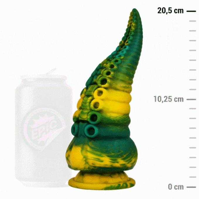 Epic - Cetus Green Tentacle Dildo Large Size