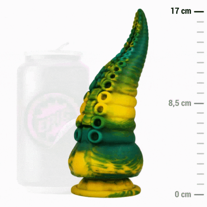 Epic - Cetus Green Tentacle Dildo Small Size