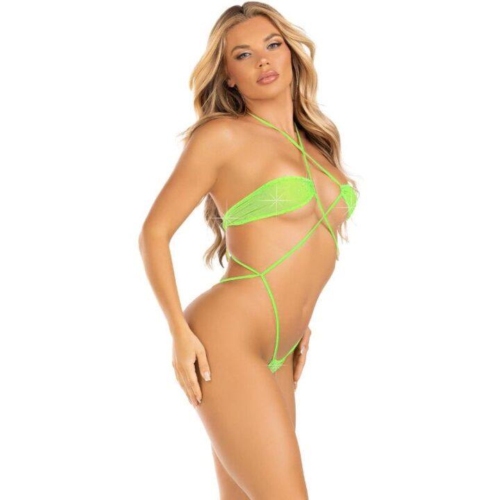 LEG AVENUE - BIQUÍNI DIAMONDS BODY VERDE