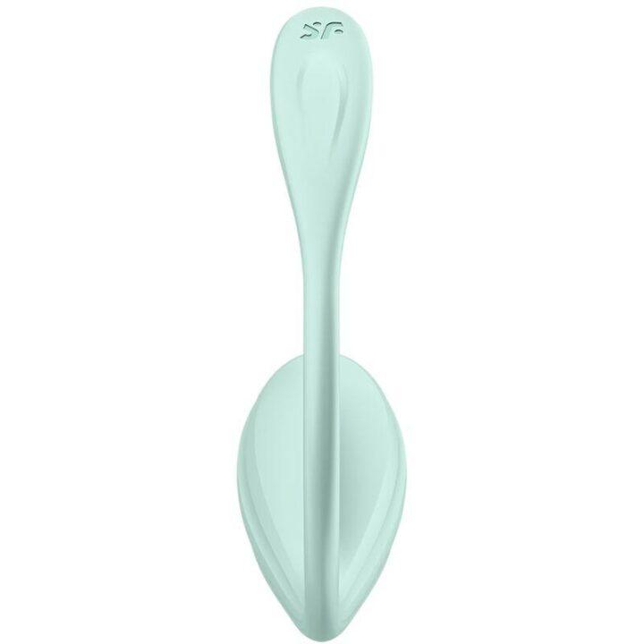SATISFYER - ESTIMULADOR DE PÉTALA LISA G-POINT ÁGUA VERDE APLICATIVO GRATUITO