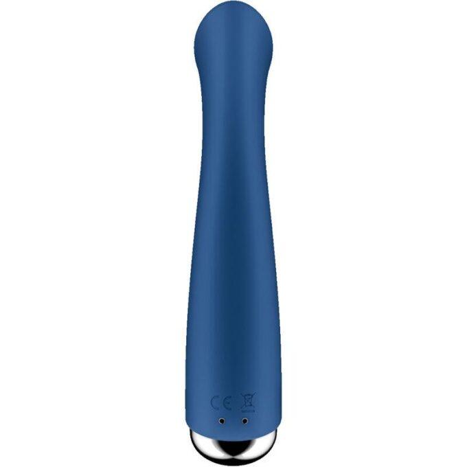 SATISFYER - SPINNING G-SPORT 1 VIBRADOR ROTATOR AZUL