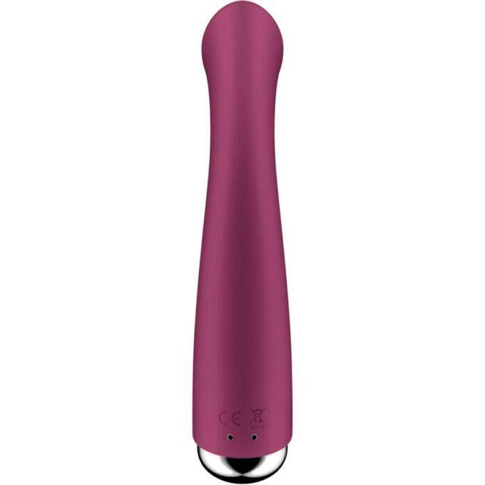 SATISFYER - SPINNING G-SPORT 1 VIBRADOR ROTATOR VERMELHO