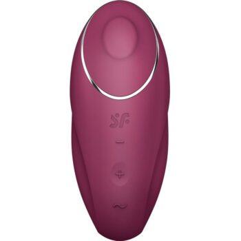 SATISFYER - TAP & CLIMAX 1 VIBRADOR LAY-ON VERMELHO