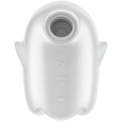 SATISFYER - GLOWING GHOST AIR PULSE & VIBRADOR BRANCO