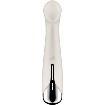 SATISFYER - SPINNING G-SPORT 1 VIBRADOR ROTATOR BEGE