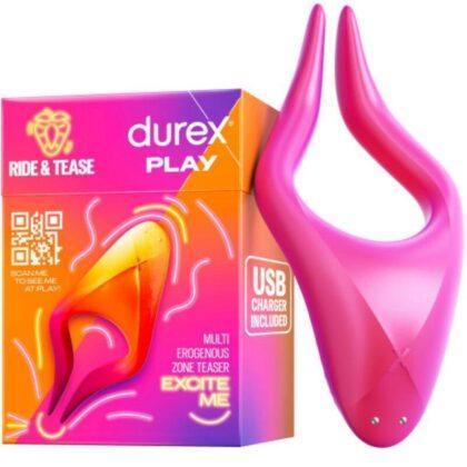 DUREX - BRINQUEDO MULTI-ESTIMULADOR RIDE & TEASE