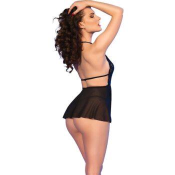 CHILIROSE-BABYDOLLS-CHILIROSE-CR-4720-BABYDOLL-THONG-BLACK-XL-1