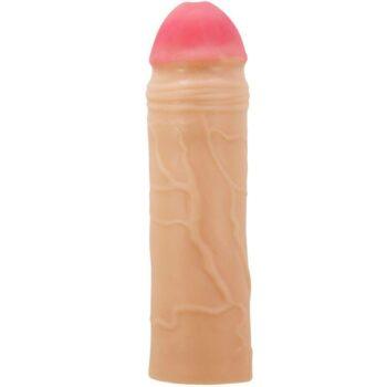 PRETTY LOVE - CHANE PENIS EXTENDER COBERTURA CARNE