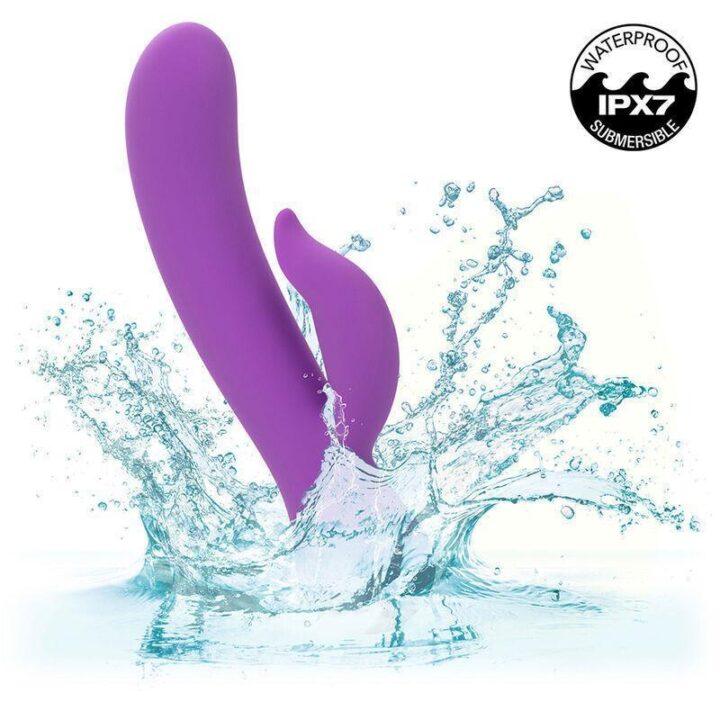 CALEXOTICS - FIRST TIME VIBRADOR PLEASER RECARREGÁVEL ROXO