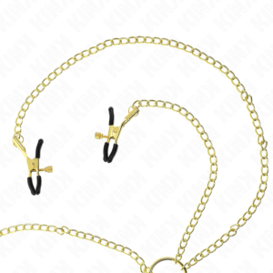 KINK-KINK-4-NIPPLE-AND-CLIT-CLAMPS-ADJUSTABLE-GOLD-1