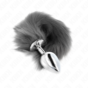 KINK-KINK-ANAL-PLUG-SIZE-L-10-X-4-CM-WITH-SYNTHETIC-TAIL-40-CM-GREY-AND-WHITE-1