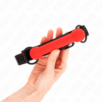 KINK-KINK-BONE-GAG-WITH-LEATHERETTE-STRAP-RED-ADJUSTABLE-41-57-CM-1