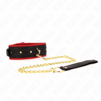 KINK-KINK-COLLAR-WITH-PLAIN-FABRIC-LEASH-ADJUSTABLE-33-48-CM-X-5.7-CM-1
