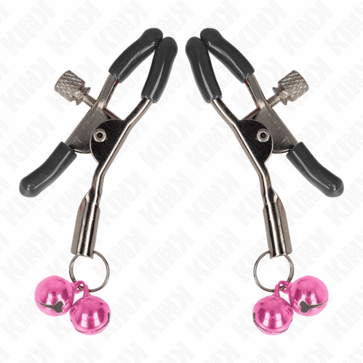 KINK - GRAMPO DE BICO DUPLO SINO ROSA 6 CM