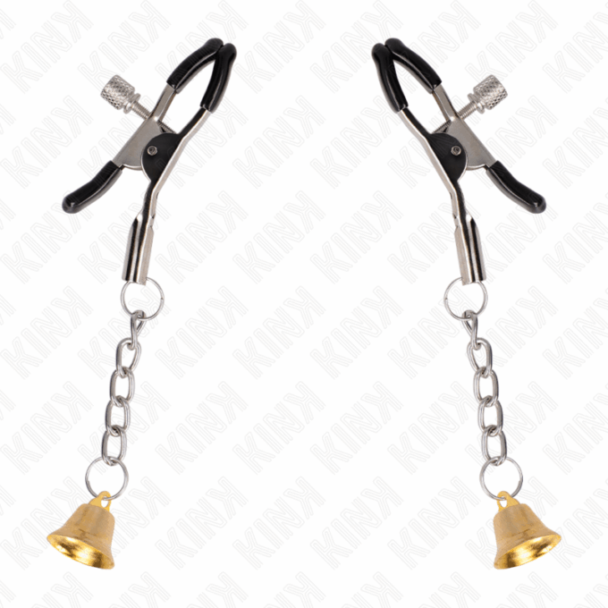 KINK - PINÇAS PINGENTE SINO DOURADO 6 CM