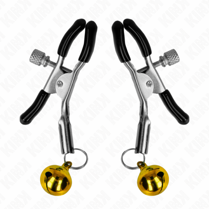 KINK - GRAMPO DE BICO SIMPLES DOURADO 6 CM