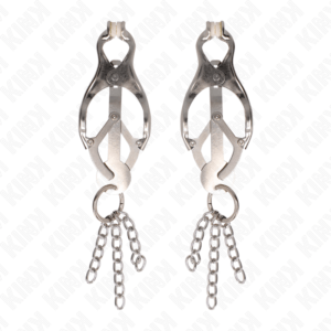 KINK-KINK-JAPANESE-CLOVER-NIPPLE-CLAMPS-WITH-LITTLE-CHAINS-SILVER-1