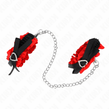 KINK-KINK-LACE-ELASTIC-WRIST-RESTRAINTS-RED-HEART-DETAILS-ADJUSTABLE-22-35-CM-1