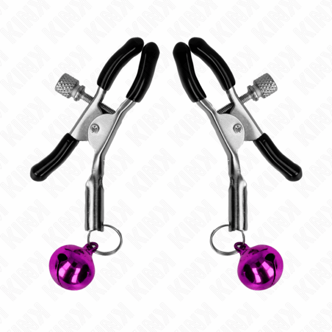 KINK - GRAMPO DE BICO SIMPLES ROXO 6 CM