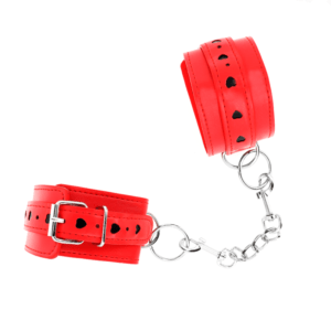 KINK-KINK-RED-WRIST-RESTRAINTS-WITH-BLACK-HEART-INLAY-ADJUSTABLE-21-28-CM-X-5.5-CM-1