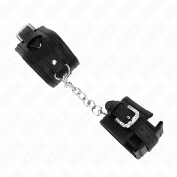 KINK-KINK-RHINESTONE-BUCKLE-WRIST-RESTRAINTS-BLACK-ADJUSTABLE-25-32-CM-X-5.5-CM-1