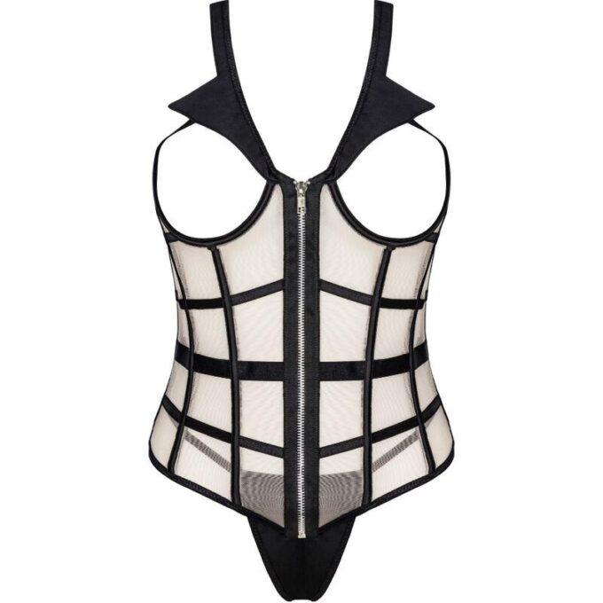 LIVCO CORSETTI FASHION - LAURA LC 20215 CORSET + TANGA L/XL
