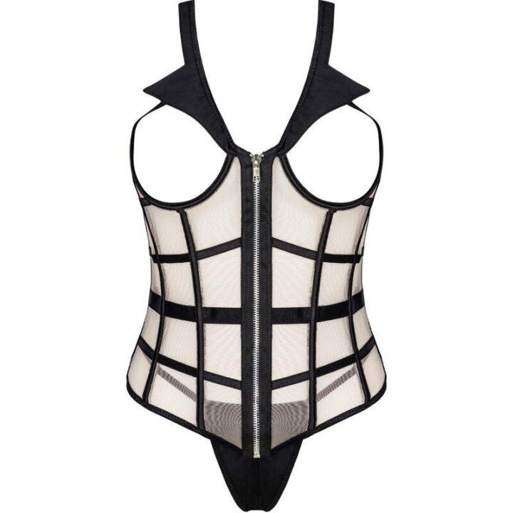 LIVCO CORSETTI FASHION - LAURA LC 20215 CORSET + TANGA S/M