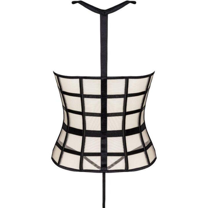 LIVCO CORSETTI FASHION - LAURA LC 20215 CORSET + TANGA S/M