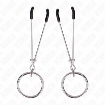 KINK - PINÇAS FINAS COM O-RING 7 CM