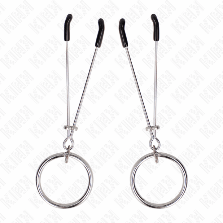 KINK - PINÇAS FINAS COM O-RING 7 CM
