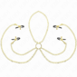 KINK - 4 NIPPLE AND CLIT CLAMPS ADJUSTABLE GOLD