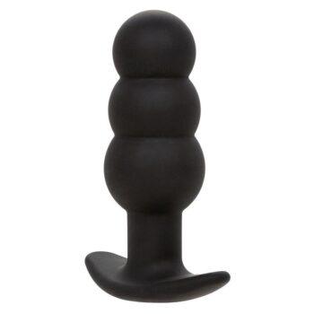 CALEXOTICS-CALEXOTICS-ROCK-BOTTOM-BEADED-ANAL-PLUG-10-VIBRATIONS-SILICONE-BLACK-1