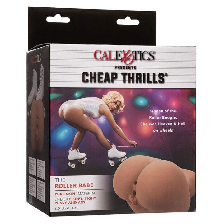 CALEXOTICS - THE ROLLER BABE DUPLO MASTURBADOR REALÍSTICO CARNE