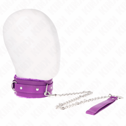 KINK-COLLAR-GAG-KINK-COLLAR-WITH-LEASH-65-CM-WITH-RESTRICTIONS-PURPLE-36-42-CM-X-5.5-CM-1