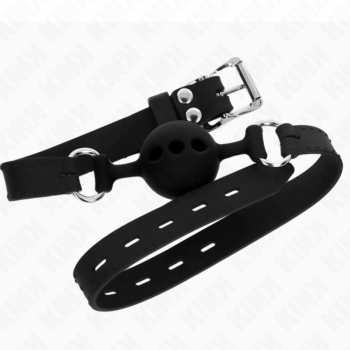 KINK-COLLAR-GAG-KINK-FULL-SILICONE-GAG-55-x-2-CM-WITH-4-CM-BALL-SIZE-S-BLACK-ADJUSTABLE-35-51-CM-1