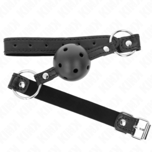 KINK-COLLAR-GAG-KINK-HOLLOW-HARD-BLACK-BALL-4.5-CM-GAG-MODEL-1-63.5-X-2-CM-1