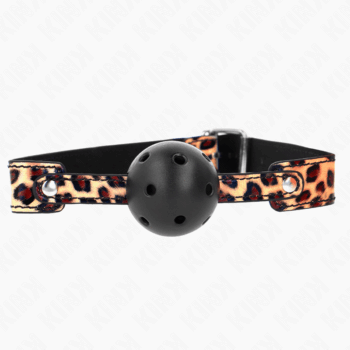 KINK-COLLAR-GAG-KINK-LEOPARD-BREATHABLE-BALL-4.5-CM-GAG-65-x-2.5-CM-1