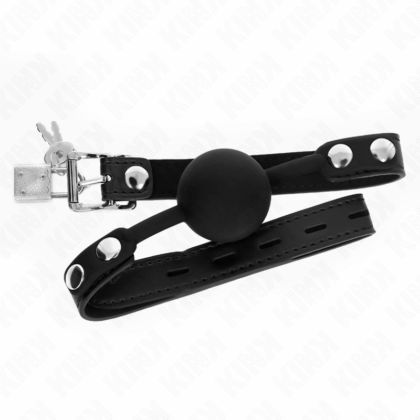 KINK-COLLAR-GAG-KINK-MODEL-1-SILICONE-BALL-4-CM-GAG-WITH-LOCK-60-x-2-CM-1