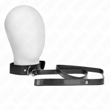 KINK-COLLAR-GAG-KINK-NECKLACE-WITH-BELT-116-CM-BLACK-STRAP-ADJUSTABLE-32-50-CM-X-8-CM-1