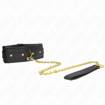 KINK-COLLAR-GAG-KINK-NECKLACE-WITH-SPONGE-IMITATION-LEATHER-STRAP-MODEL-1-ADJUSTABLE-37-54-CM-X-3-CM-1